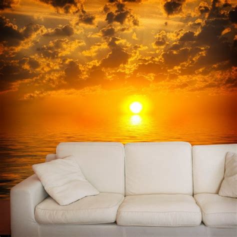 Wall Mural Sunset Over The Sea