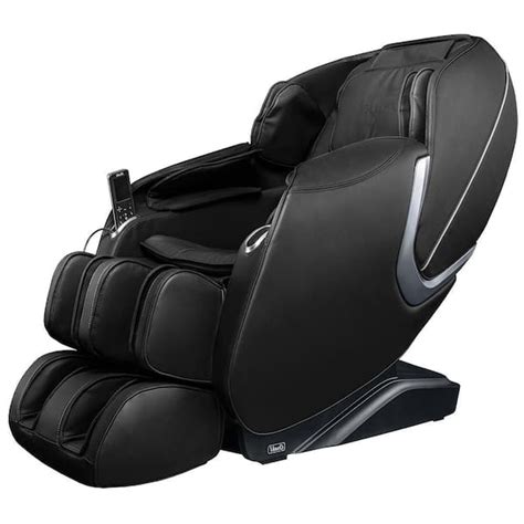 Titan Aster Series Black Faux Leather Reclining 2d Massage Chair With