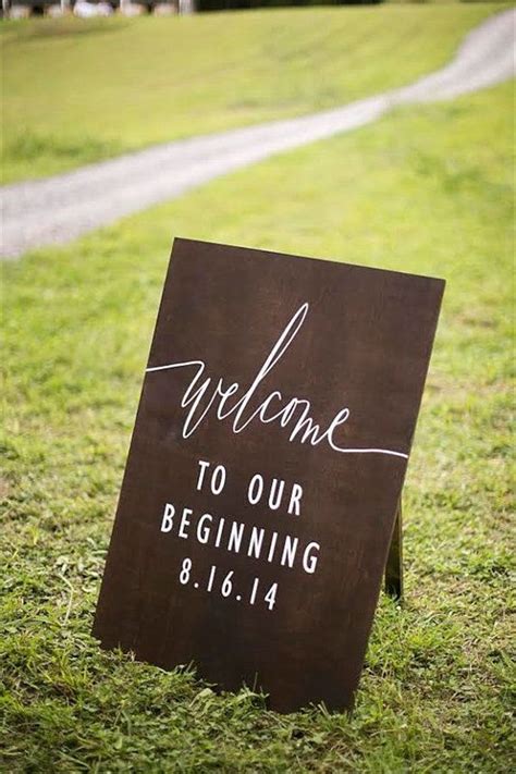 25 Awesome Wedding Welcome Signs To Rock Home Interior Ideas