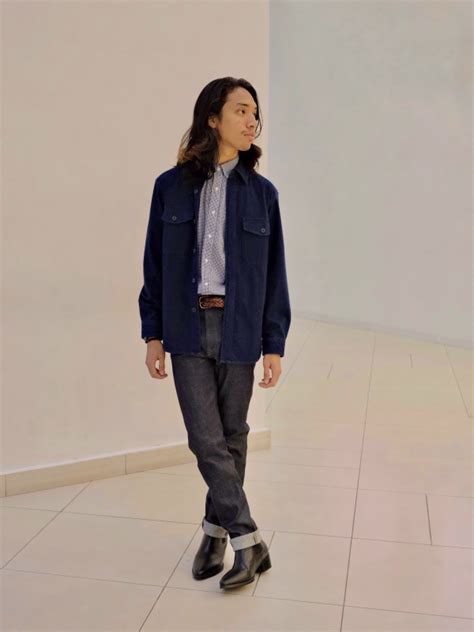 Check Styling Ideas Forextra Fine Cotton Broadcloth Long Sleeve Shirt Uniqlo Ph