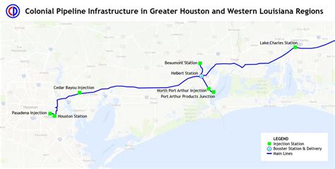 Colonial Pipeline Closes Its Facilities West Of Lake Charles La Bic