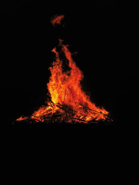 720x1280 Wallpaper Picture Of Fire At Night Peakpx