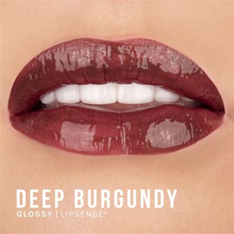 SeneGence LipSense Liquid Lip Color Deep Burgundy Lipstick 0 25 Oz 0