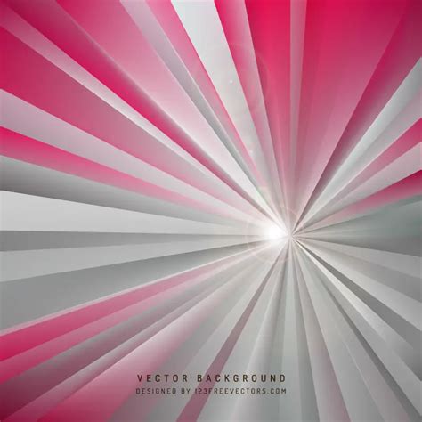Abstract Pink Gray Light Rays Background Design 123freevectors
