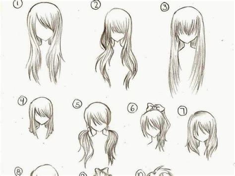 See more ideas about anime hair, chibi hair, how to draw hair. Anime Hairstyles Drawing at PaintingValley.com | Explore ...