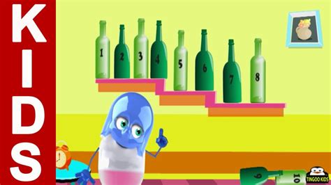 Ten Green Bottles Learn To Count With Nursery Rhymes With Lyrics