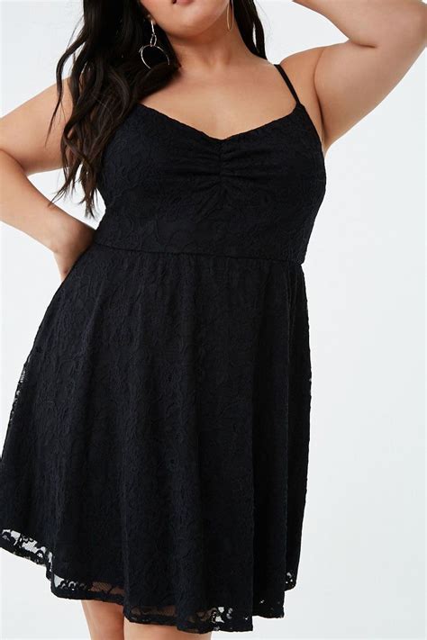 Plus Size Lace Cami Dress Forever 21 Little Black Dress Perfect