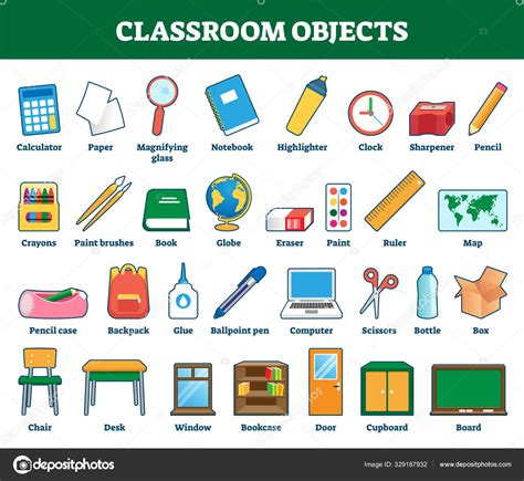 42 Best Ideas For Coloring Classroom Objects Vocabulary