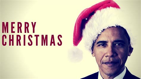 Obama Merry Christmas Youtube