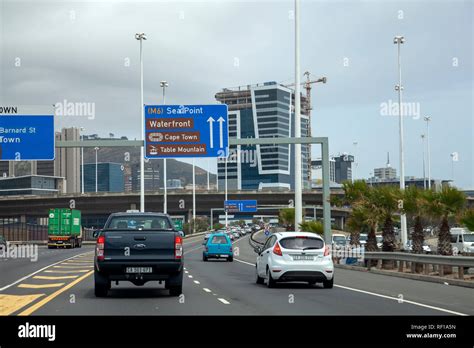 N1 Highway Into Cape Town City South Africa Stock Photo Alamy