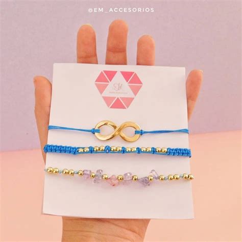 El Amor Es Infinito Hermoso Set De Tres Pulseras Recuerda Que Puede