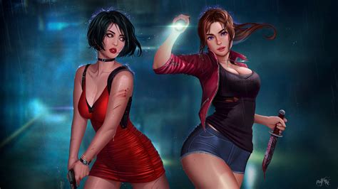 Ada Wong Claire Redfield Hd Games K Wallpapers Images Hot Sex