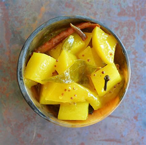 Quick Green Mango Pickle Recipe Viet World Kitchen
