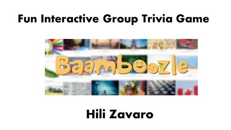 Baamboozle Game Tutorial Fun Group Game Youtube
