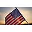 American Flag At Sunset Stock Video Footage  Storyblocks