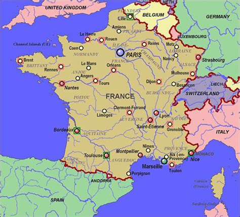 Lyon France Map Recana Masana