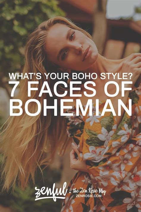 Whats Your Boho Style 7 Faces Of Bohemian Boho Fashion Boho Types