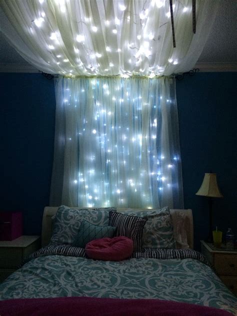 Beautiful fairy lights bedroom idea. 15 + Lovely Bedroom Decor Ideas That Will Steal The Show
