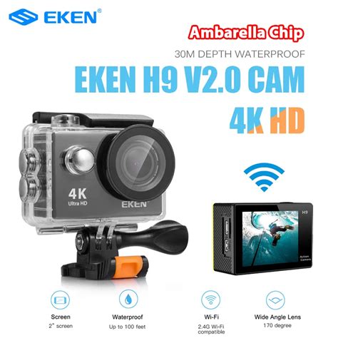 Original Eken H9r H9 Ultra Hd 4k Action Camera 30m Underwater