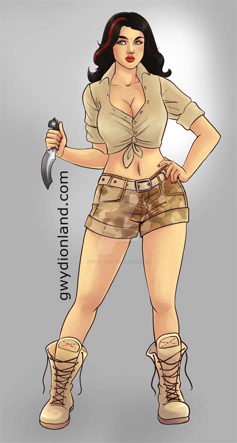 commission tactical girl ii by gwydionland on deviantart