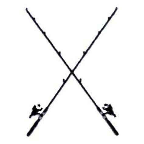 Download High Quality Fishing Pole Clipart Crossing Transparent Png