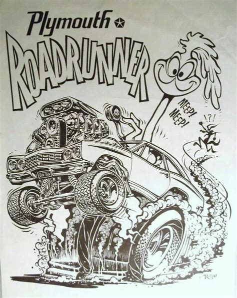 Car drawing easy car drawing pencil cool car drawings cartoon drawings easy drawings chevelle ss pontiac gto chevrolet corvette autos hot wheels 1969 plymouth roadrunner car. Road Runner | Plymouth roadrunner art, Roadrunner art, Art ...