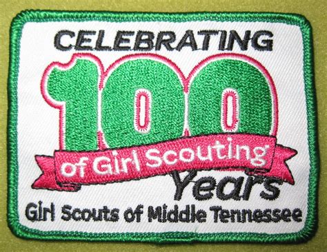 Girl Scout 100th Anniversary Celebrating 100 Years Of Girl Scouting
