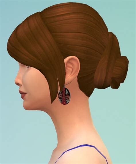 Birkschessimsblog Messie Bun Hair Sims 4 Downloads