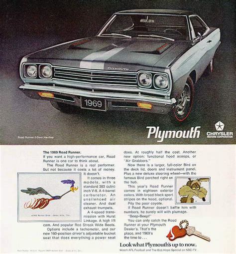 Birth And Life Of The Original Plymouth Road Runner
