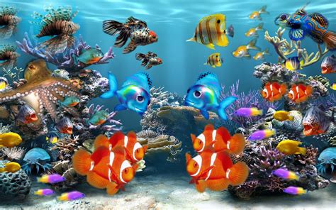 Free Download Fish Tank Wallpaper Animated 1920x1080 For Your Desktop