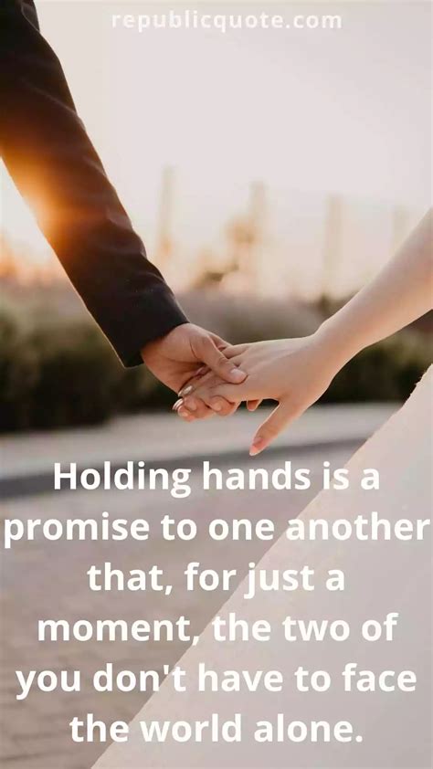 Best Holding Hands Quotes Romantic Message For Couple
