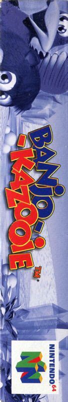 Banjo Kazooie 1998 Nintendo 64 Box Cover Art Mobygames