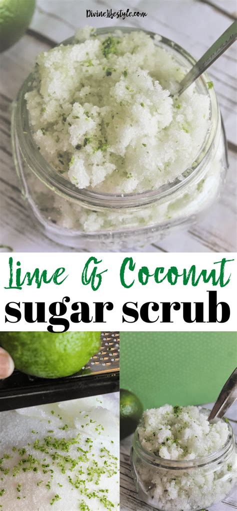 Lime And Coconut Sugar Scrub Diy Beauty Products