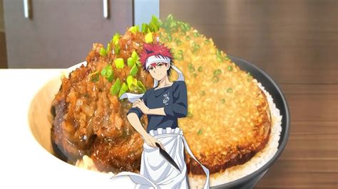 FOOD WARS REAL Chaliapin Steak shokugeki no souma 食戟のソーマ anime food vs reality Soma