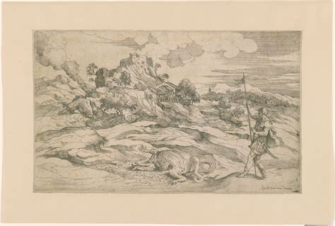After Titian St Theodore And The Dragon Drawings Online The