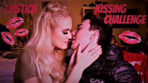 Lipstick Kissing Challenge Youtube