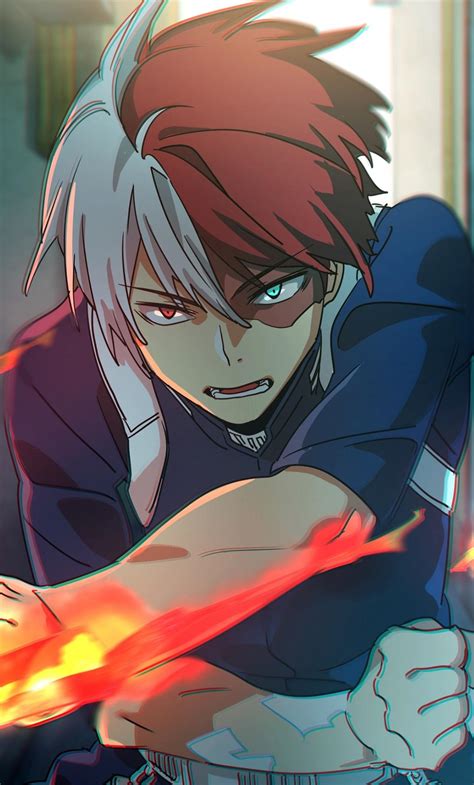 Aesthetic Cute Todoroki Wallpaper Ipad Canvas Nexus