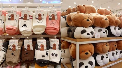 We bare bears | we baby bears. Miniso Stuffed Toys Price