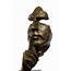 Silence  Modern Bronze Sculpture Homage To S Dali Signed
