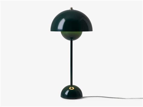 The flowerpot lamp began panton's experiments with circles and spheres, which became central motifs in his lighting designs of the 1970s: FlowerPot Table Lamp | Verner Panton | Mad for Modern