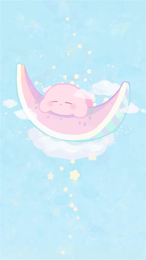 Pin By Pinetree On Kirby Cute Cartoon Wallpapers Cute Pastel