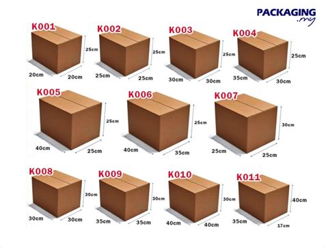 Packaging Box Medium Size Storage Box K Series