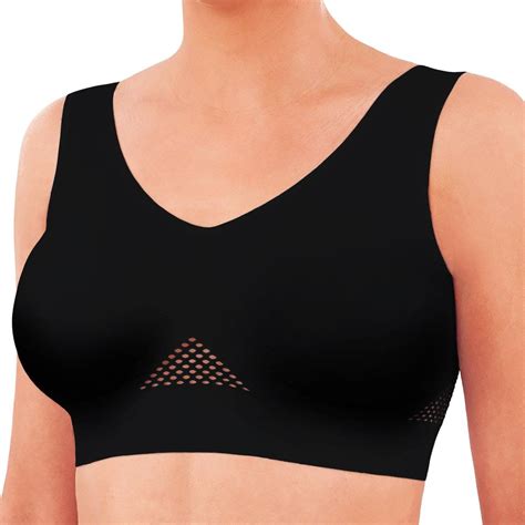 Super Cooling Bra Black Clothing Sites Womens Clothing Stores Clothes For Women Size
