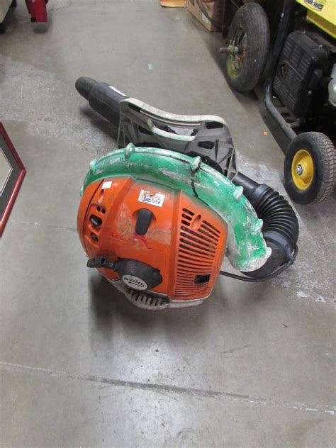 This yard blower delivers 517 cfm and 216 mph blowing performance for a powerful impact. STIHL BR500 BACKPACK BLOWER - Able Auctions