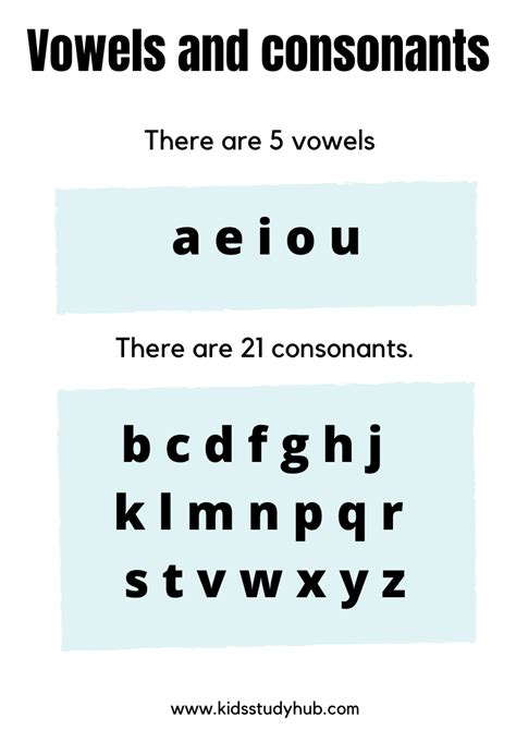 Teaching Vowels And Consonants To Class A Comprehensive Worksheet