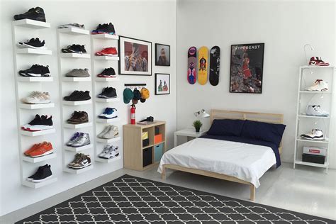 Sneakerhead Bedroom Par Ikea Et Hypebeast Elityst