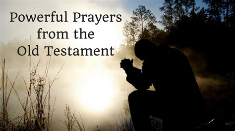 Powerful Old Testament Prayers YouTube