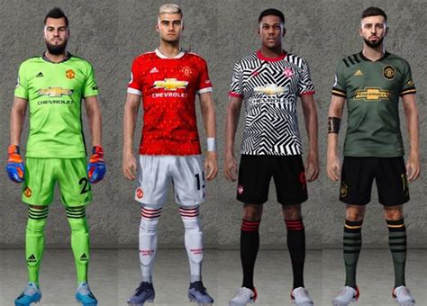 Click here to check out the manchester united home kit for the 2020/2021 season by adidas. Manchester United Leaked Kits 2020/21 - PES 2020 - PATCH ...