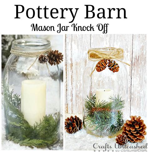 Shop pottery barn at chairish, home of the best vintage and used furniture, decor and art. Pottery Barn Inspired Mason Jar Vase