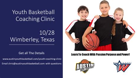 Youth Coaching Clinic Austin Youth Basketball